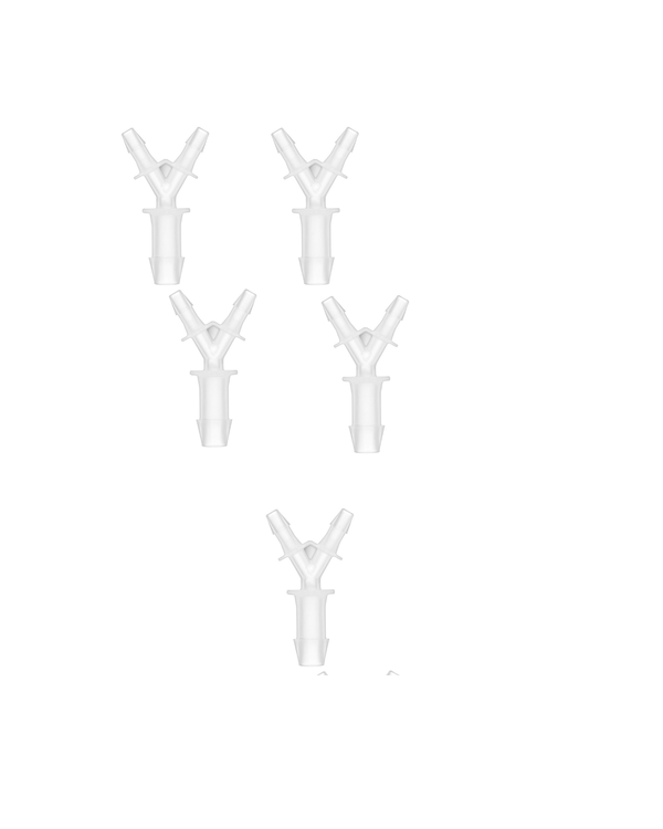 Low Volume Y-connector 5-Pack